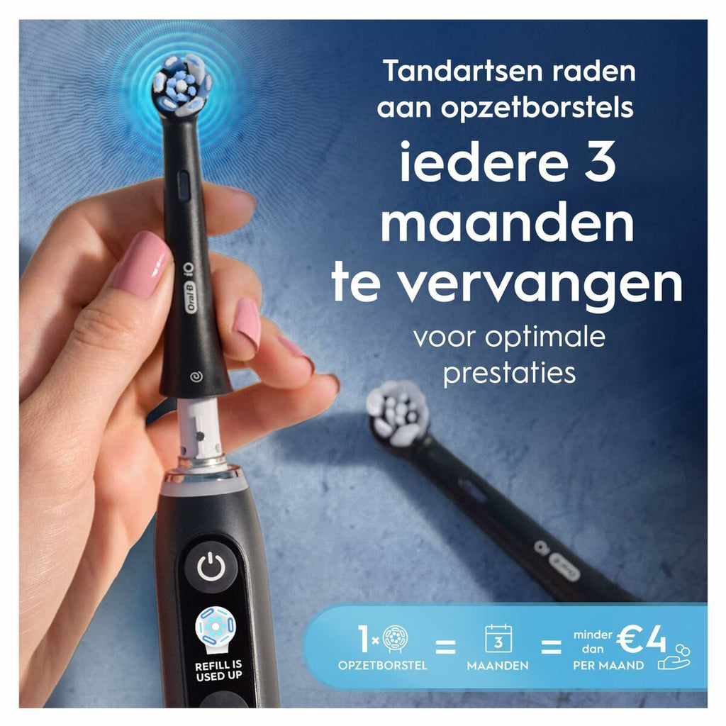 Oral-B Ersatzkopf iO Ultimate Clean Schwarz – Produktansicht 5
