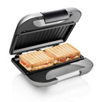 Princess Sandwich Toaster Grill 01.127003.01.001 Schwarz Silber 750 W – Produktansicht 4