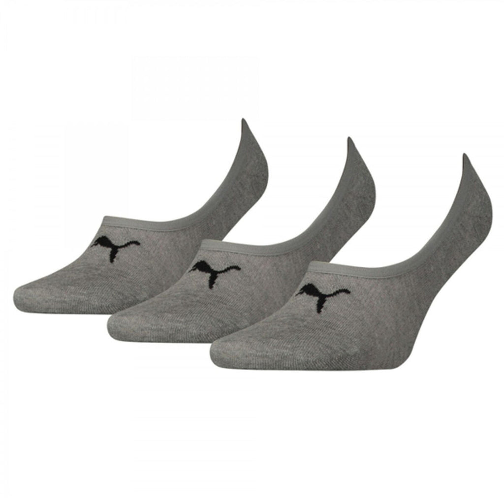 Sportsocken Puma FOOTIE (3 Pairs) Grau – Produktansicht 1