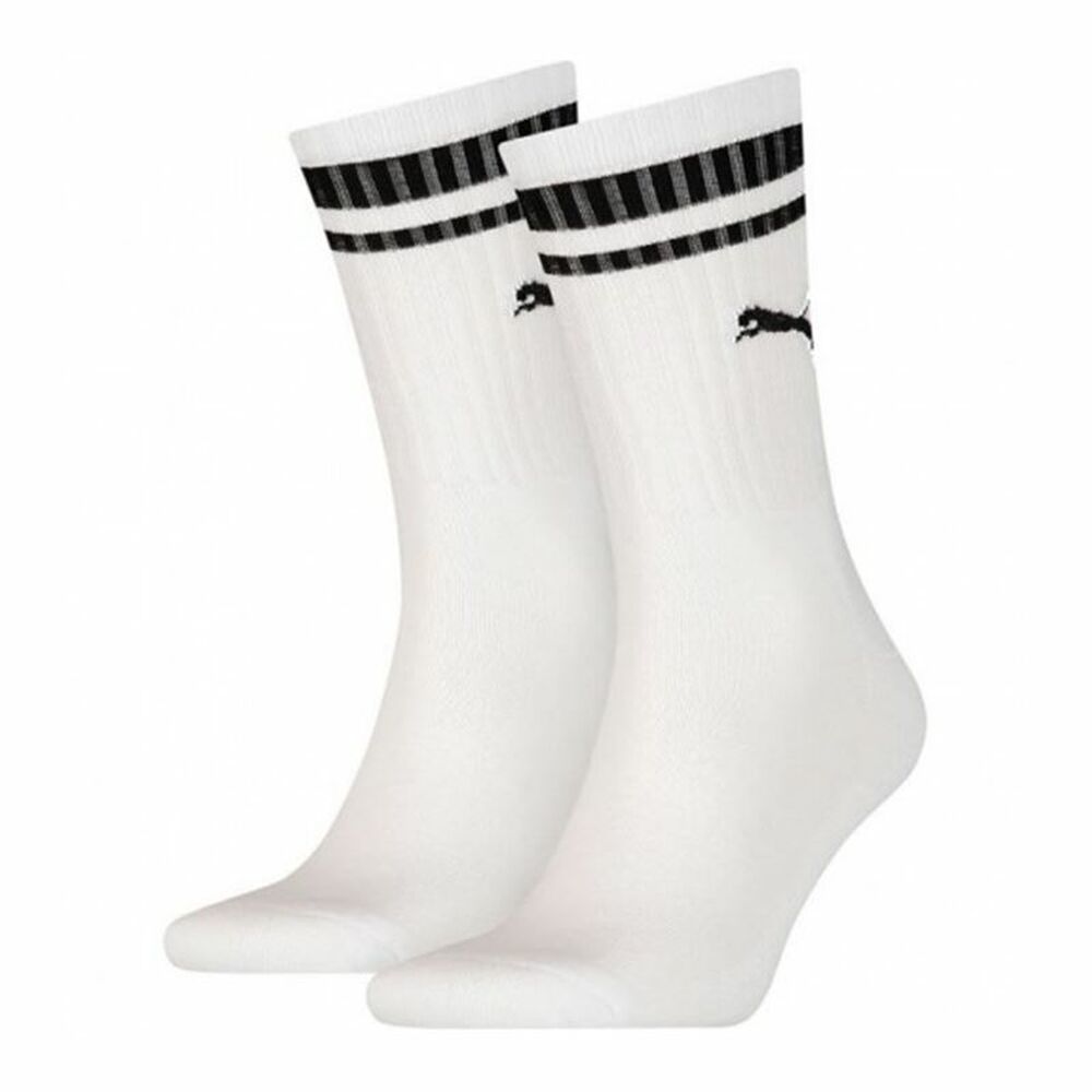 Sports Socks Puma Crew Heritage White
