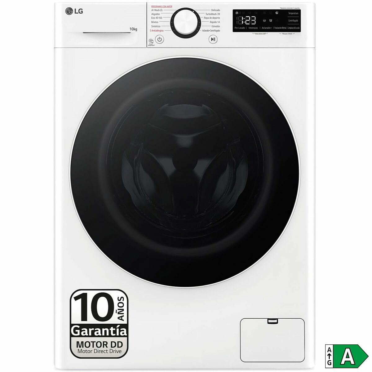 LG Waschmaschine F4WR6010A0W 60 cm 1400 rpm 10 kg – Produktansicht 2