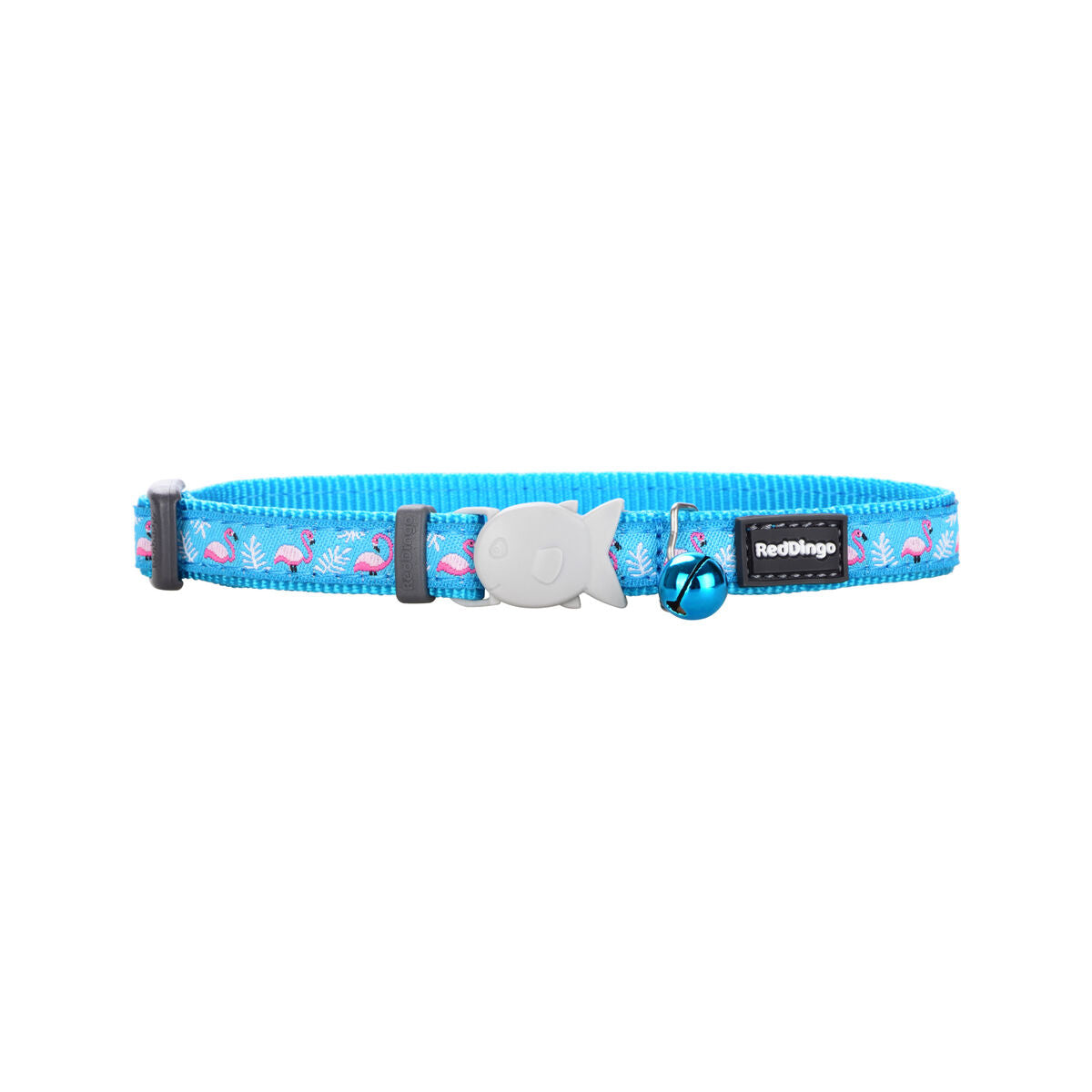 Rot Dingo Cat Collar Flamingo 20-32 cm Türkis – Produktansicht 2