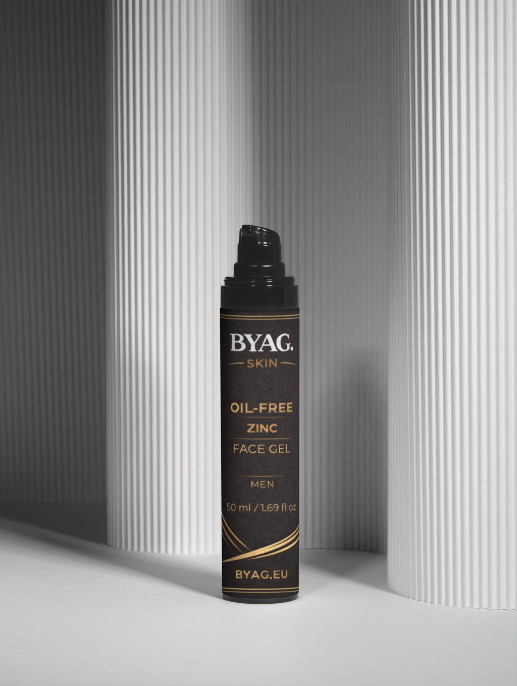 BYAG. Herren Ölfreies Zink-Gesichtsgel – Produktansicht 9
