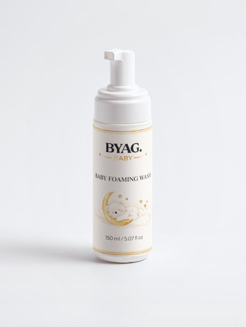 BYAG. Baby Sanfter Reinigungsschaum – Produktansicht 1