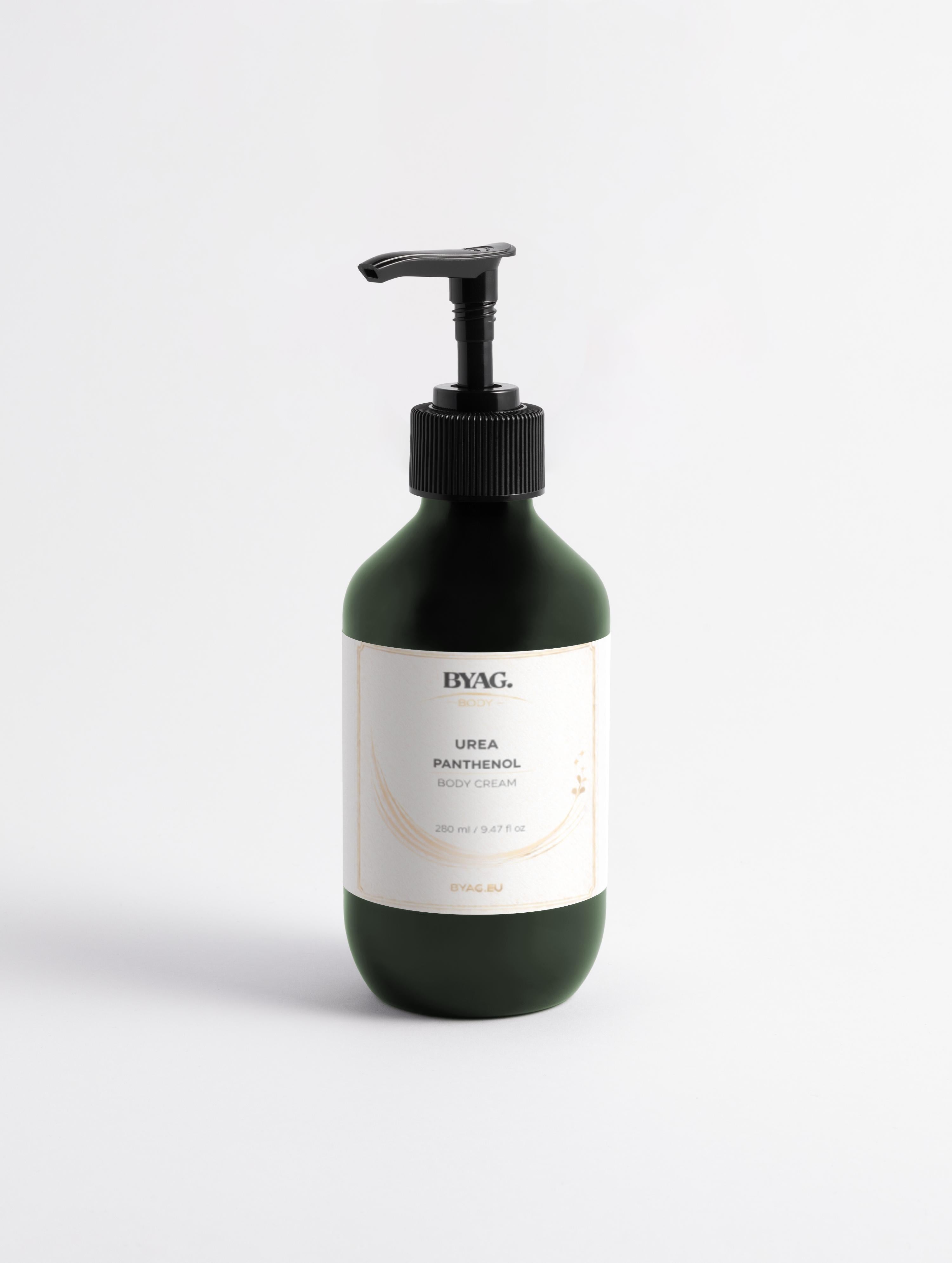 BYAG. 5 % Urea + 2 % Panthenol Körpercreme – Produktansicht 1