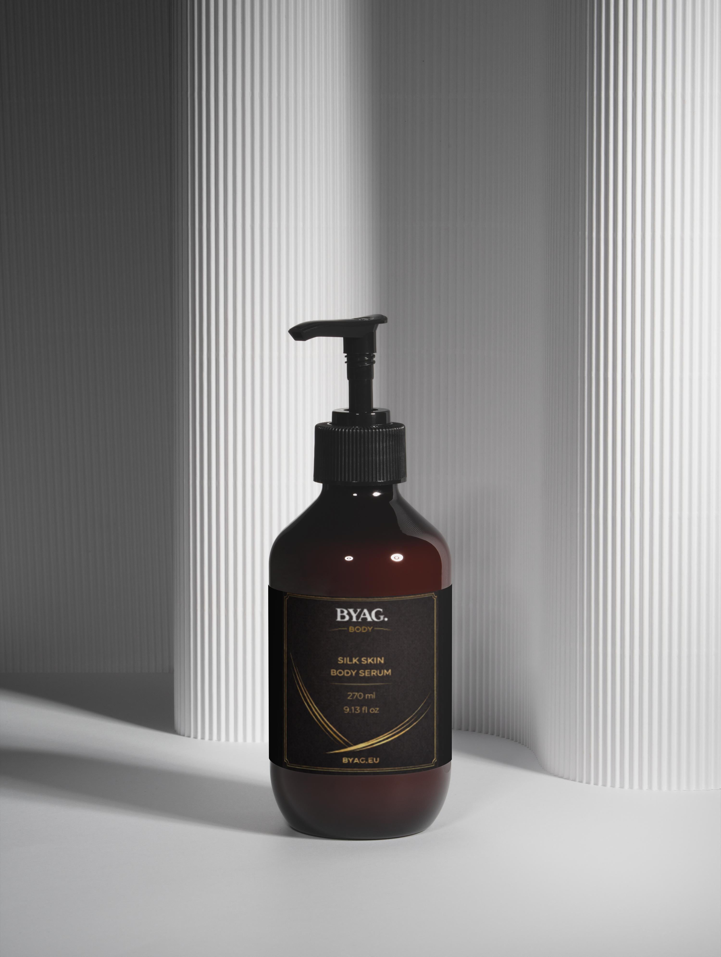 BYAG. Herren Seidiges Körperserum – Woody Bernstein & Leather – Produktansicht 4
