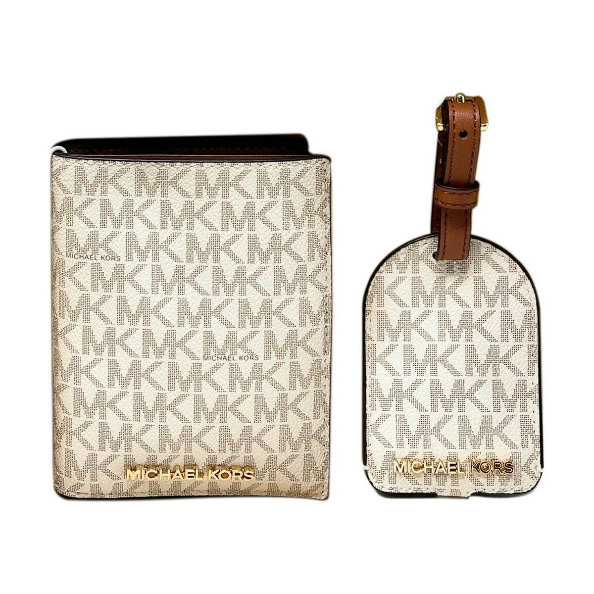Michael Kors 35H1GGZD8B-VANILLA Purse - Beige - product view 3