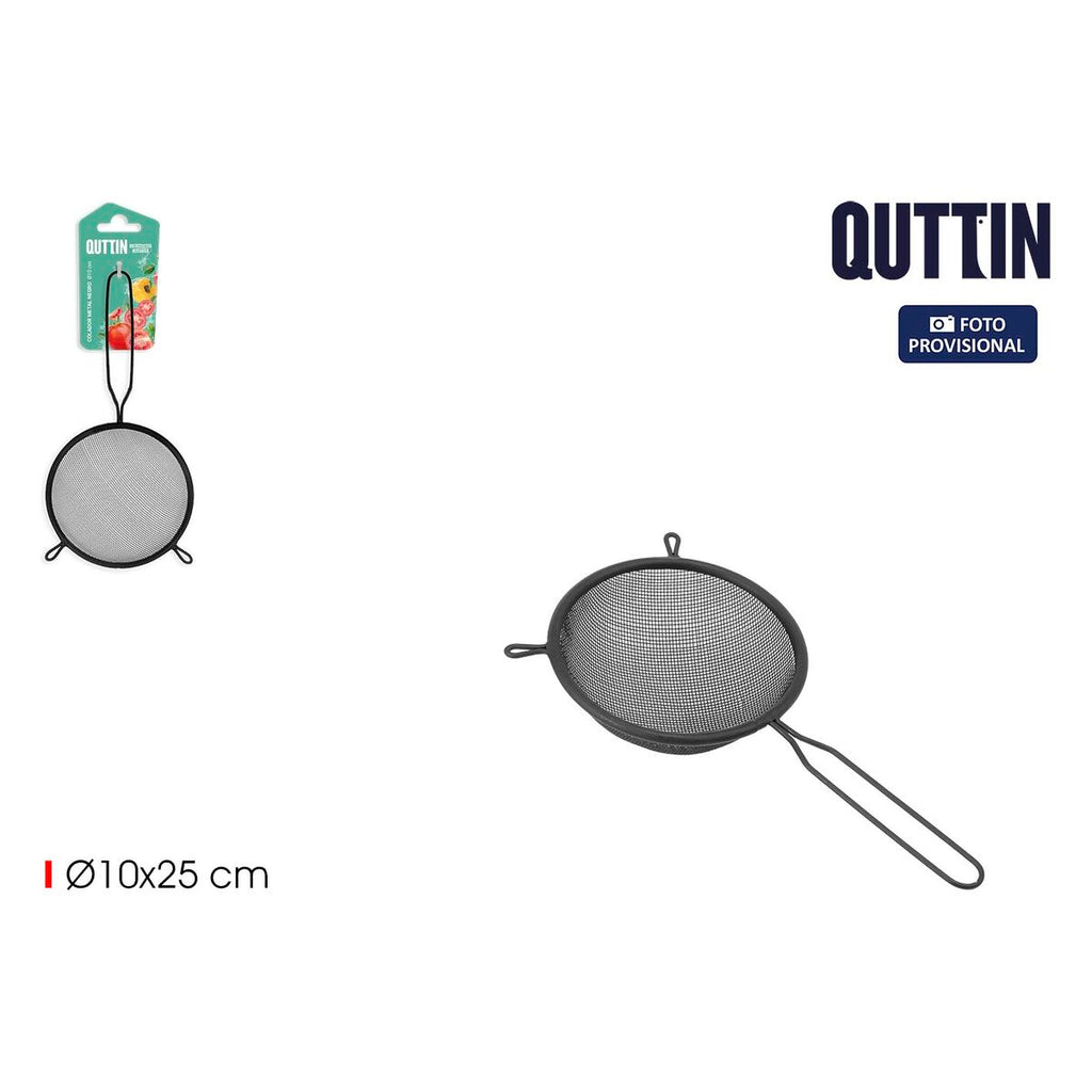 Quttin Strainer Schwarz Metall Ø 10 cm – Produktansicht 2