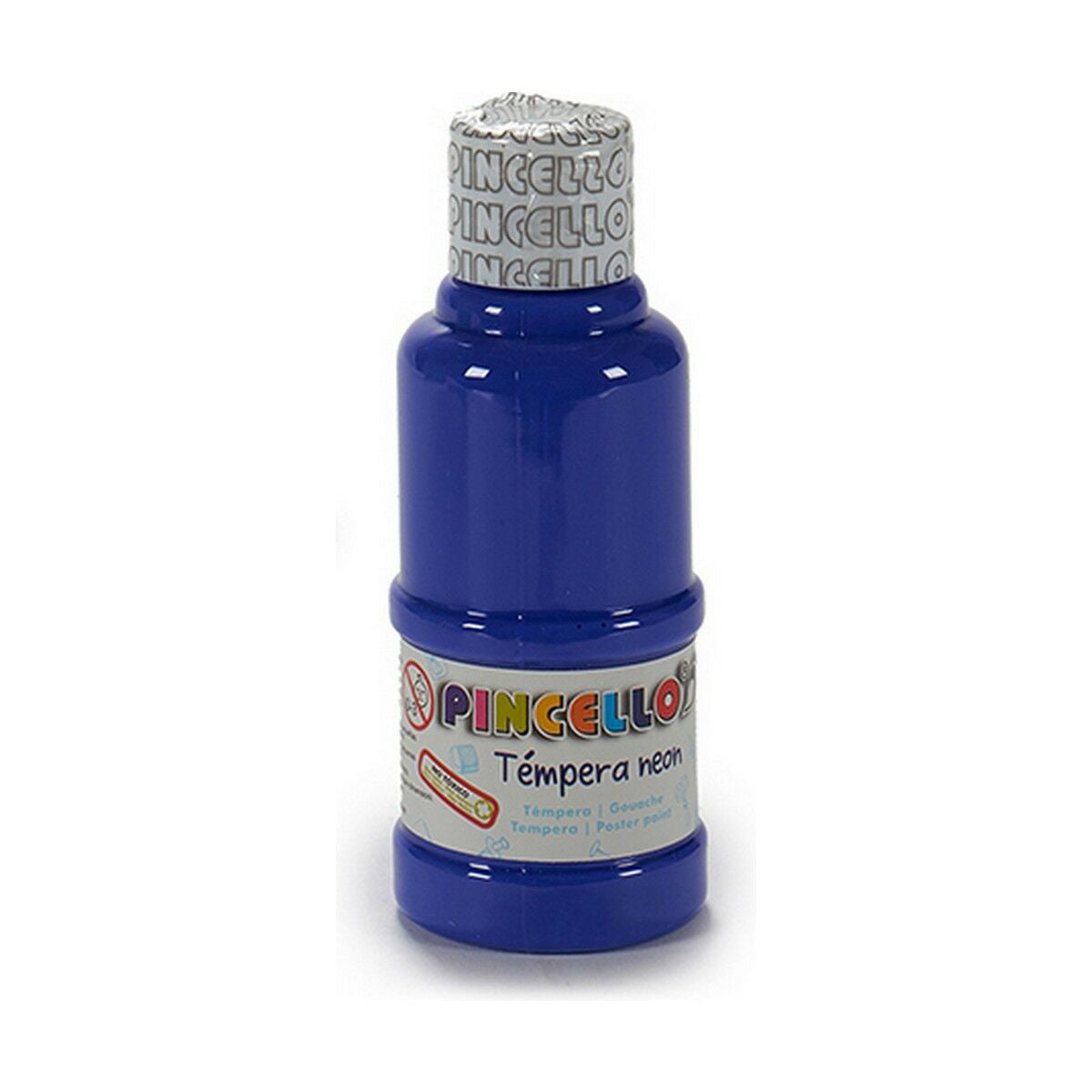 Tempera Pincello Neon Purple 120 ml (12 Stück) – Produktbild 1
