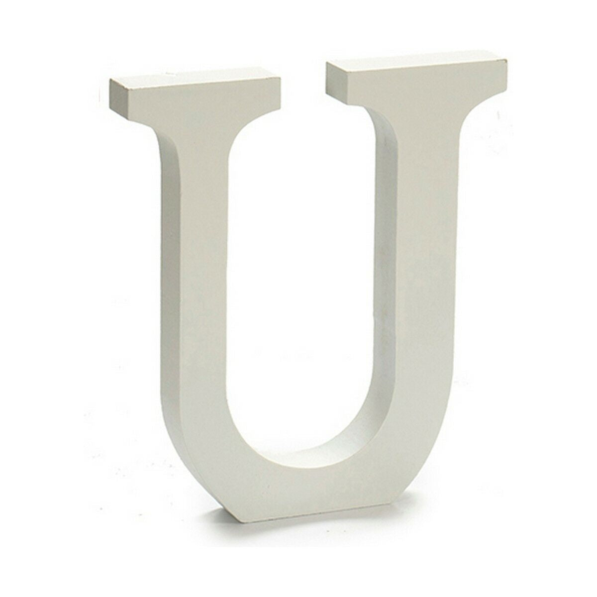 Pincello Buchstabe U Weiß – Produktansicht 2