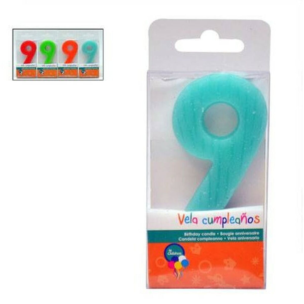 Kerze Nº 9 Birthday – Produktansicht 3