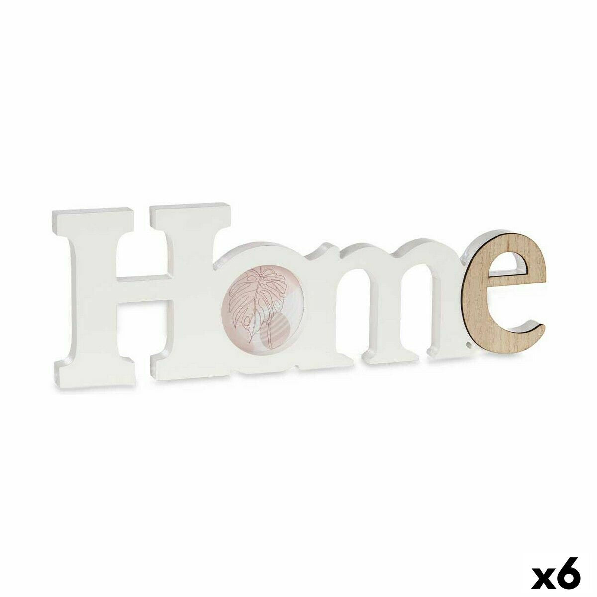 Gift Decor Bilderrahmen Home Weiß Braun MDF Holz – Produktansicht 1