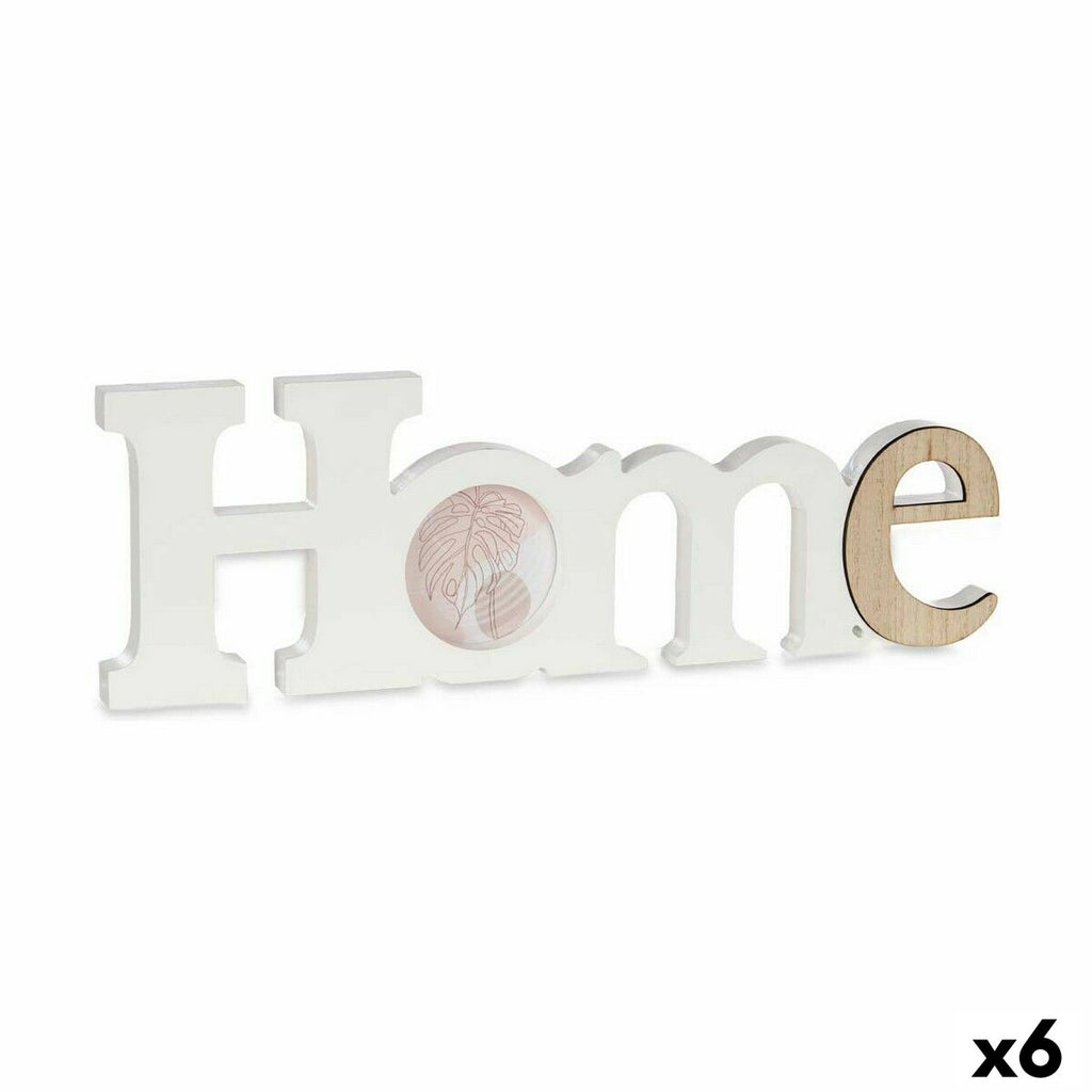 Gift Decor Bilderrahmen Home Weiß Braun MDF Holz – Ansicht 1