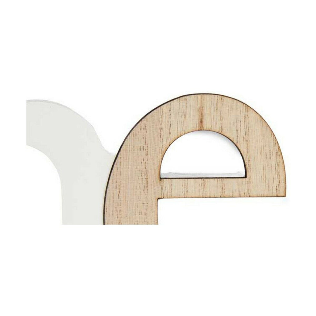 Gift Decor Bilderrahmen Home Weiß Braun MDF Holz – Ansicht 3