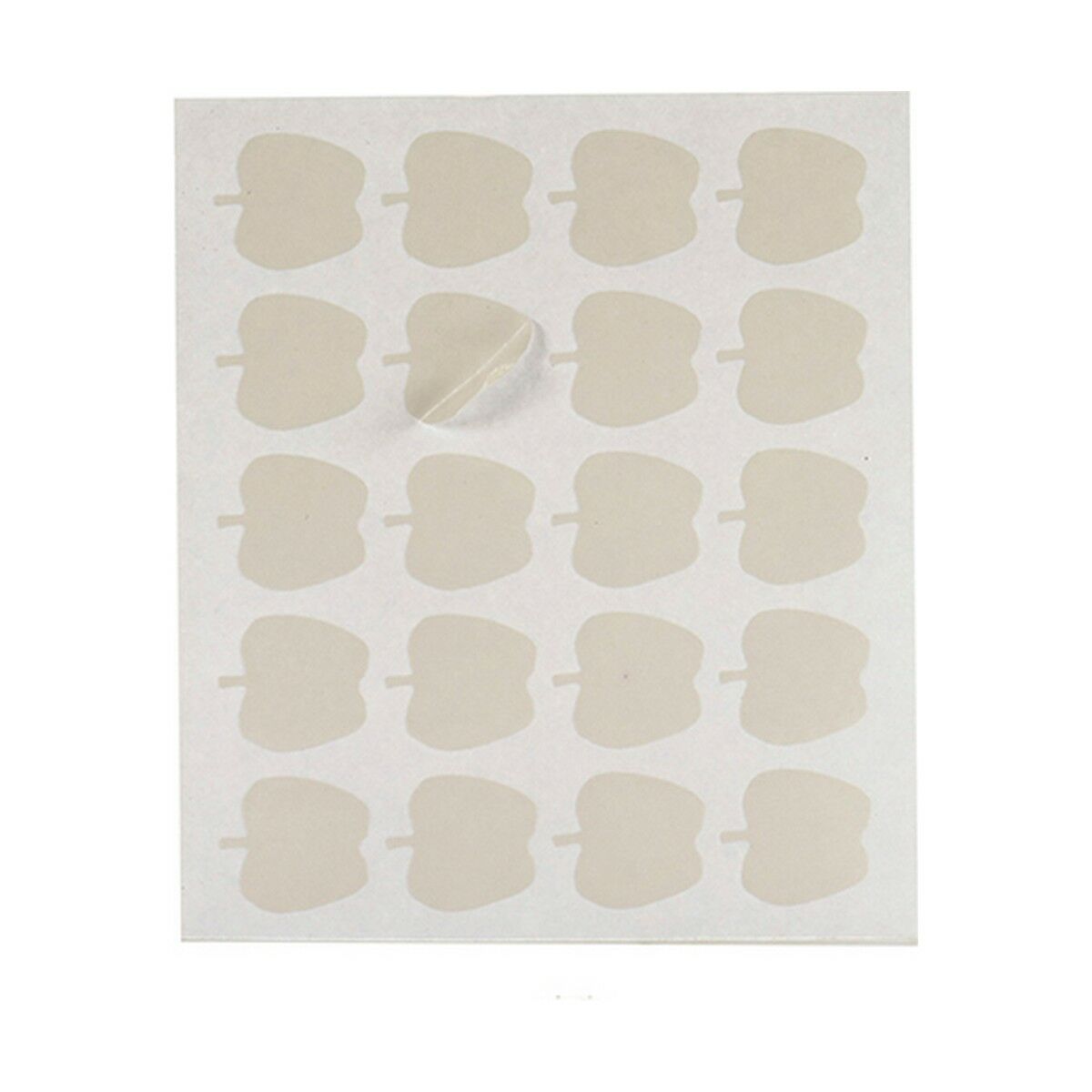 Pincello Klebeetiketten Weiß Apple – Produktansicht 3