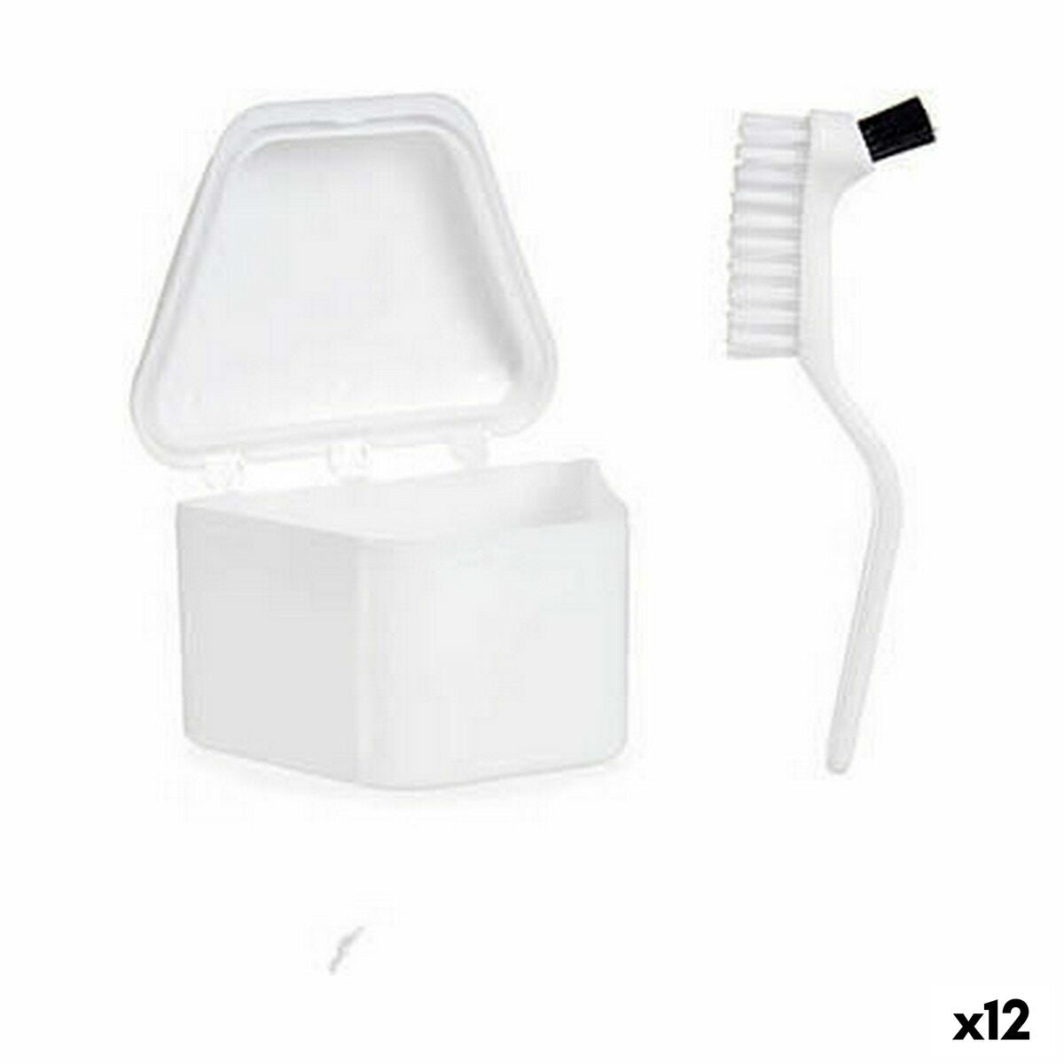Berilo Denture Set Weiß Polypropylen – Produktansicht 1