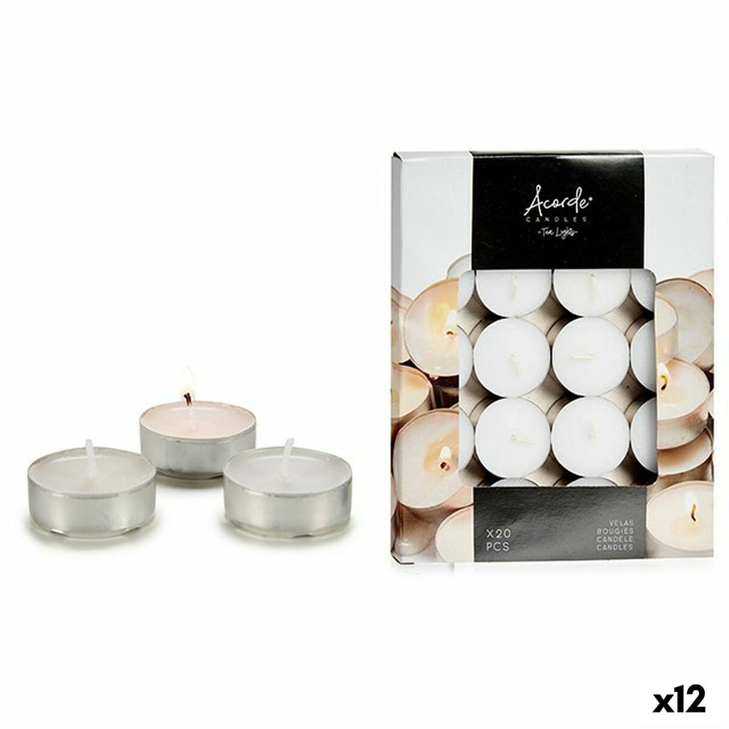 Acorde Kerze Set Weiß – Produktansicht 1