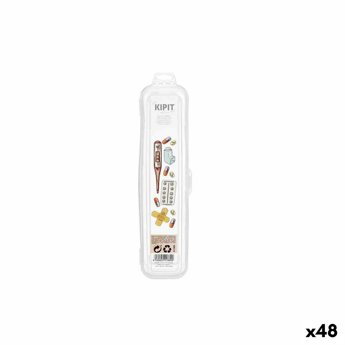 Kipit Etui Transparent Reise Erste-Hilfe-Set – Produktansicht 1