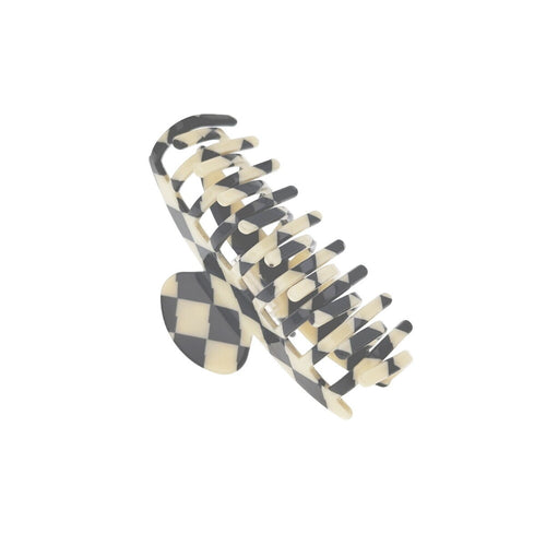 Araban Clip Weiß Schwarz Squared