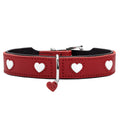 Hunter Hundehalsband Love Rot XS 24-28 cm – Ansicht 1