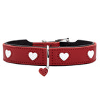 Hunter Hundehalsband Love Rot XS 24-28 cm – Ansicht 1