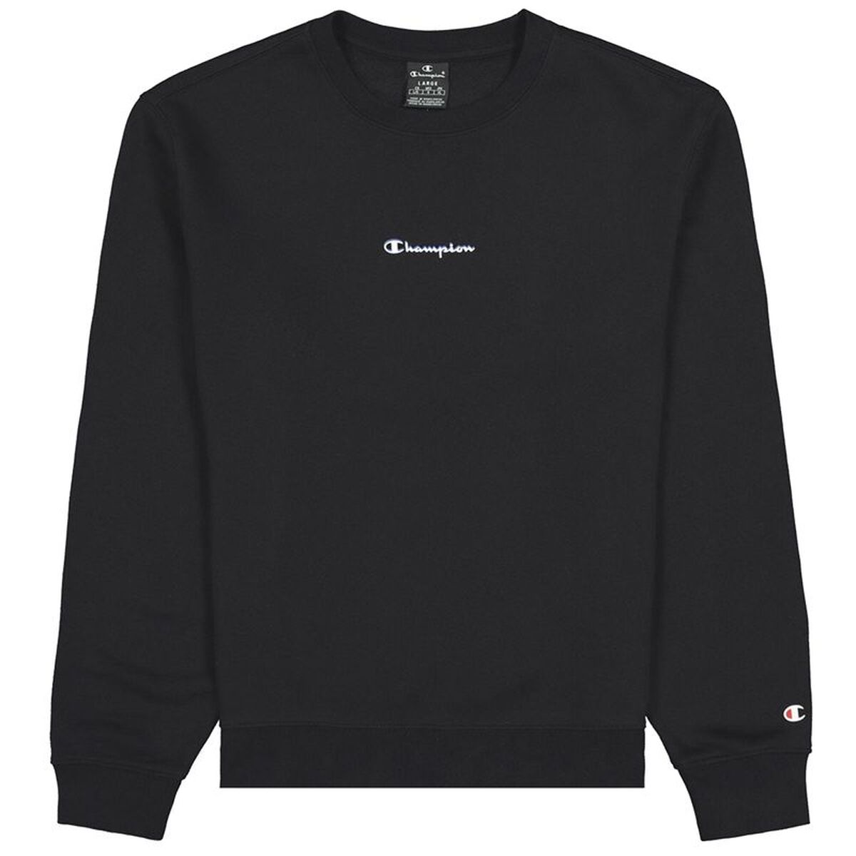 Herren’s Sweatshirt without Hood Champion Basket Graphic M Schwarz – Produktbild 1