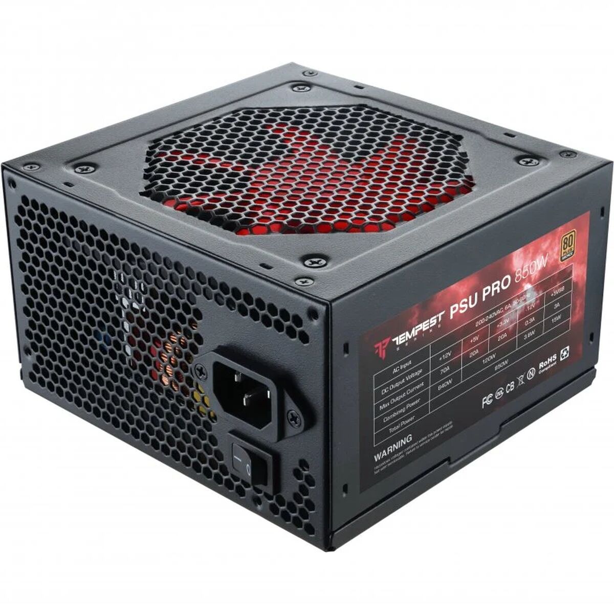 Tempest Gaming Netzteil PSU PRO 850W – Produktansicht 1