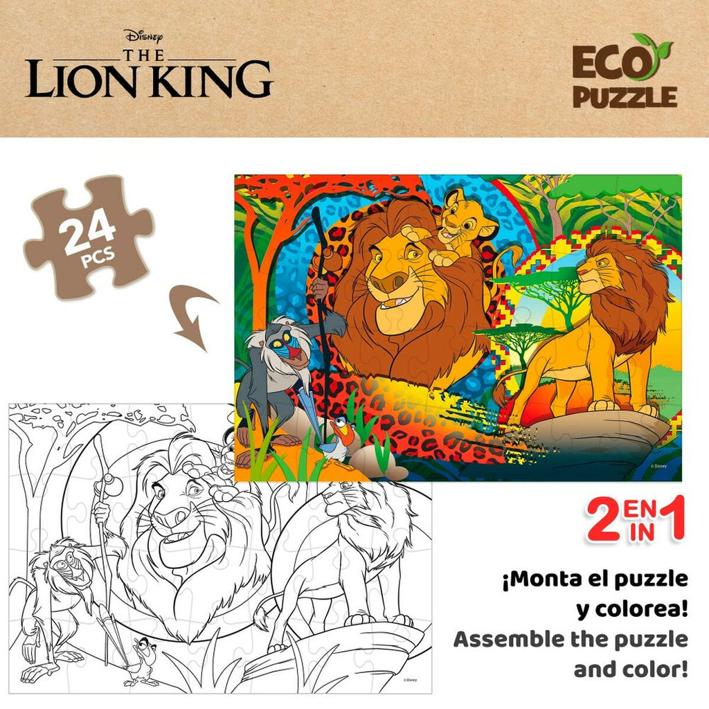 The Lion King Kinder-Puzzle Doppelseitig – Produktansicht 3