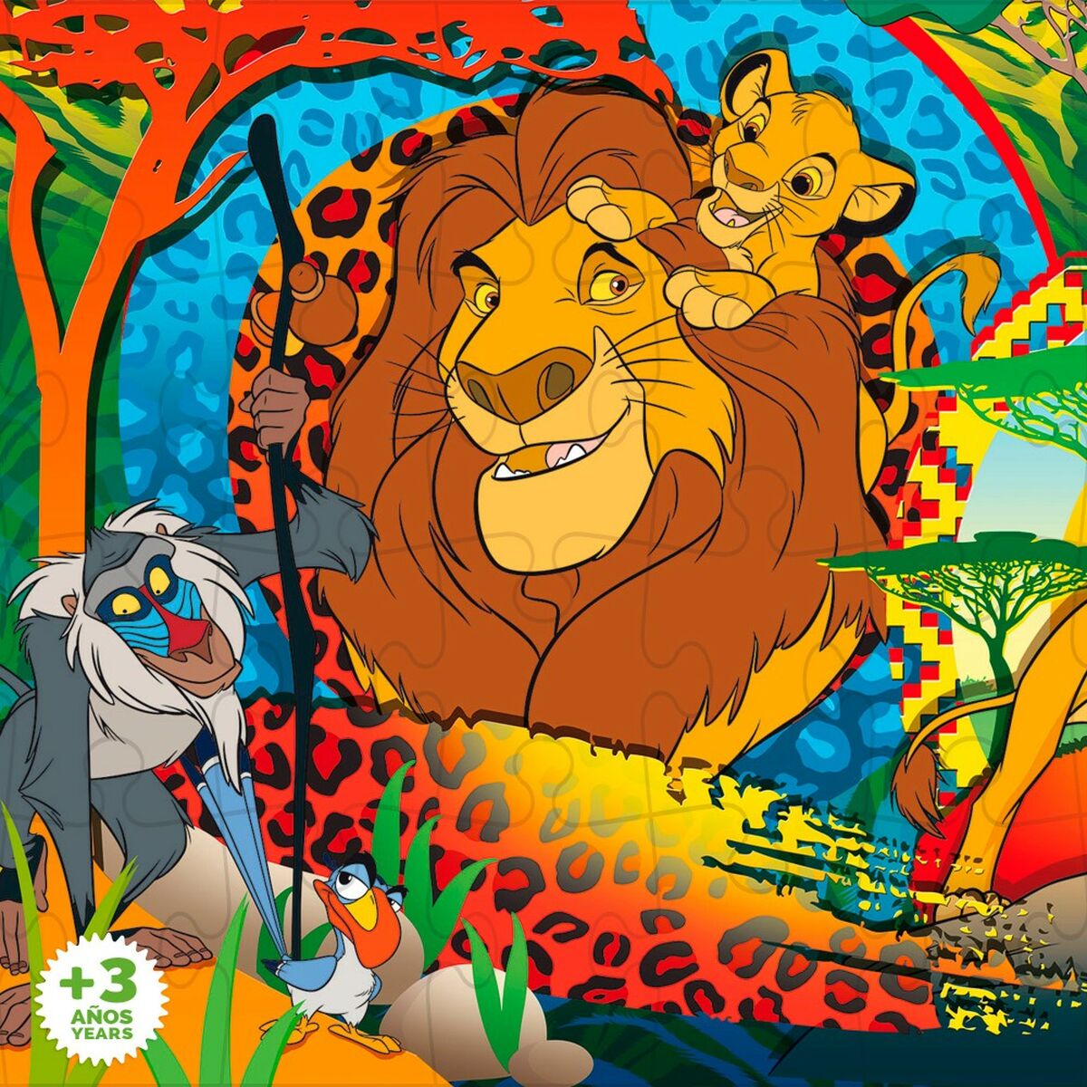The Lion King Kinder-Puzzle Doppelseitig – Produktansicht 5