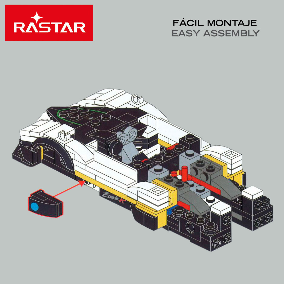 Bauset Pagani Auto – Produktansicht 4