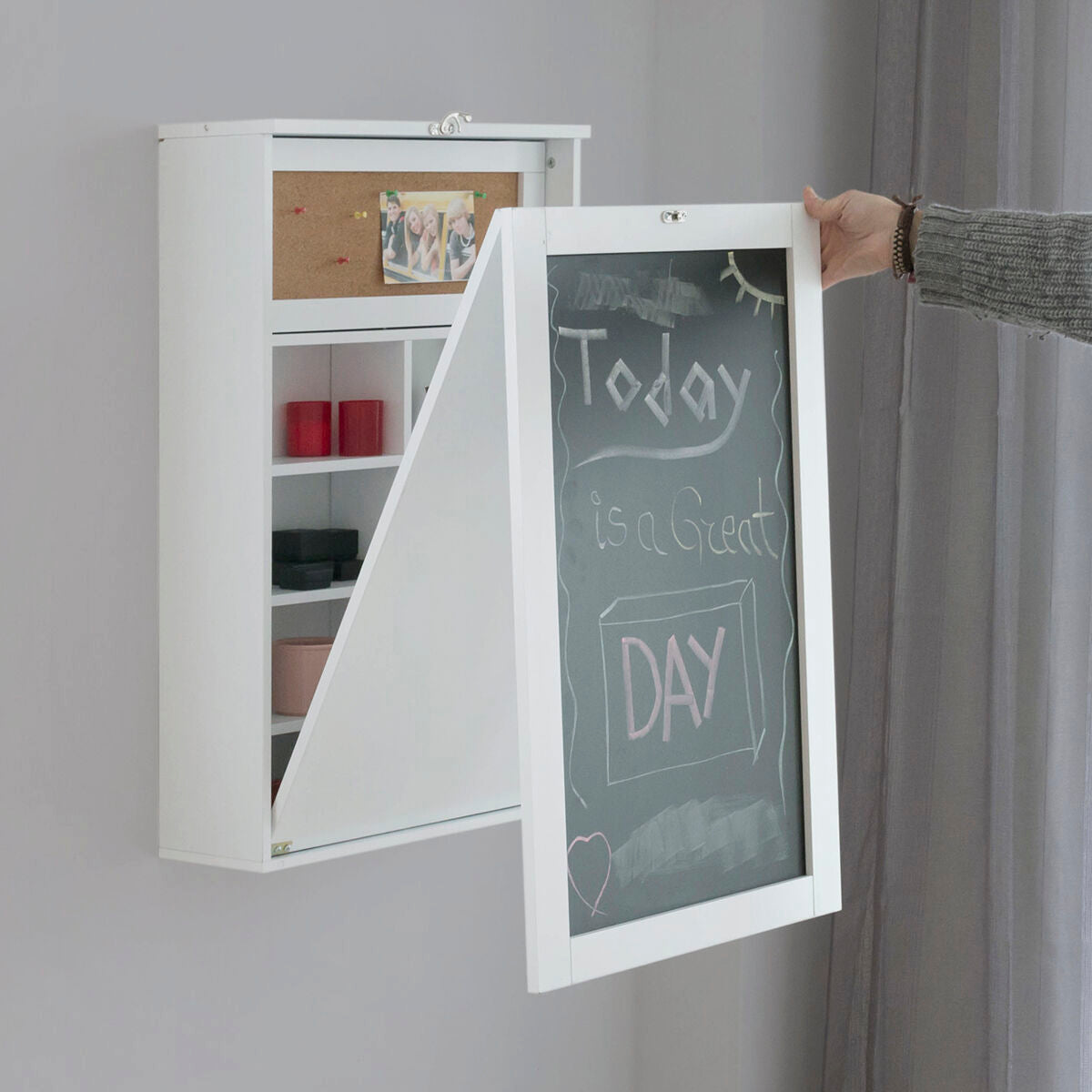 InnovaGoods Foldable Wand Desk Woldy – Produktansicht 2
