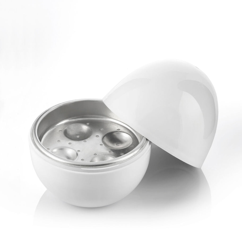 InnovaGoods Microwave Egg Boiler mit Recipe Booklet Boilegg – Ansicht 3