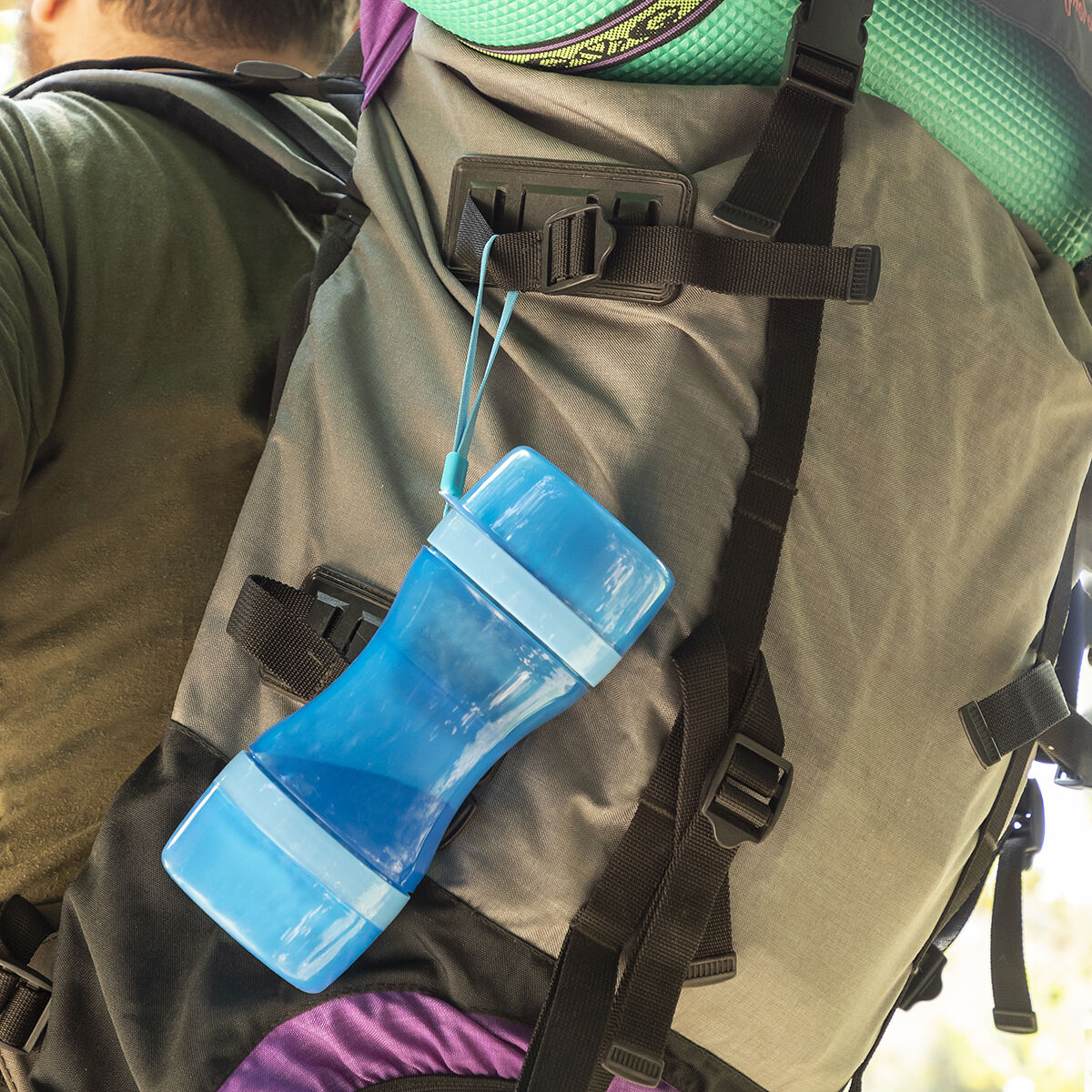 2-in-1 Flasche mit Wasser & food containers für Haustiere Pettap InnovaGoods – Produktansicht 7