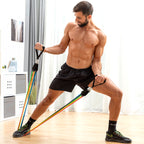 Set aus Widerstandsbänder mit Zubehör & Trainingsanleitung Rebainer InnovaGoods – Produktansicht 1