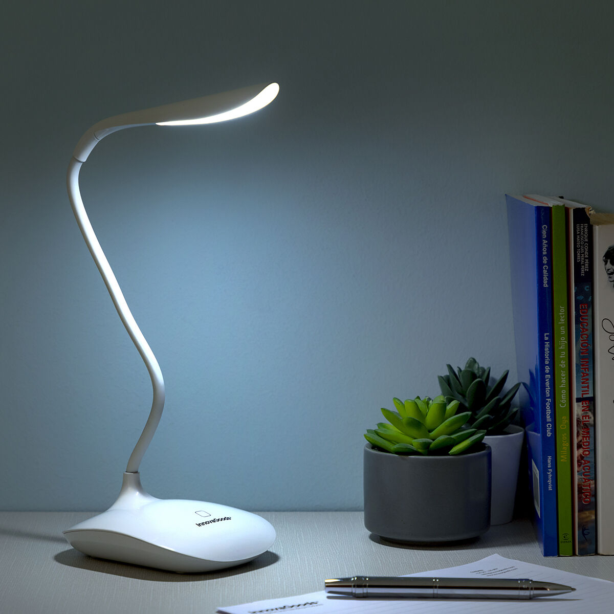 InnovaGoods Wiederaufladbar Touch-sensitive LED-Tischleuchte Lum2Go – Produktansicht 3