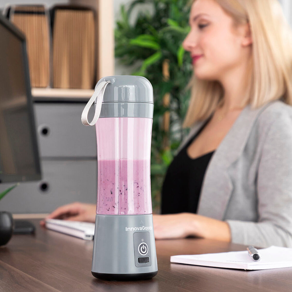 InnovaGoods Tragbar Wiederaufladbar Bechermixer Shakuit – Produktansicht 3