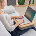 InnovaGoods Tragbar Notebook Desk mit Aufbewahrung Tablett Larage – Ansicht 5