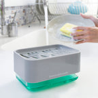 2-in-1 Soap Dispenser für the Küche Sink Pushoap InnovaGoods – Produktansicht 1