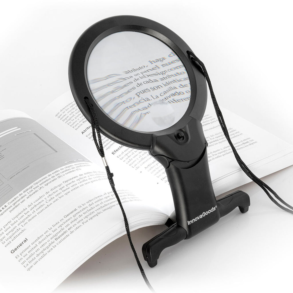 InnovaGoods Hands-Free Magnifying Glass mit LED-Licht Zooled – Ansicht 7