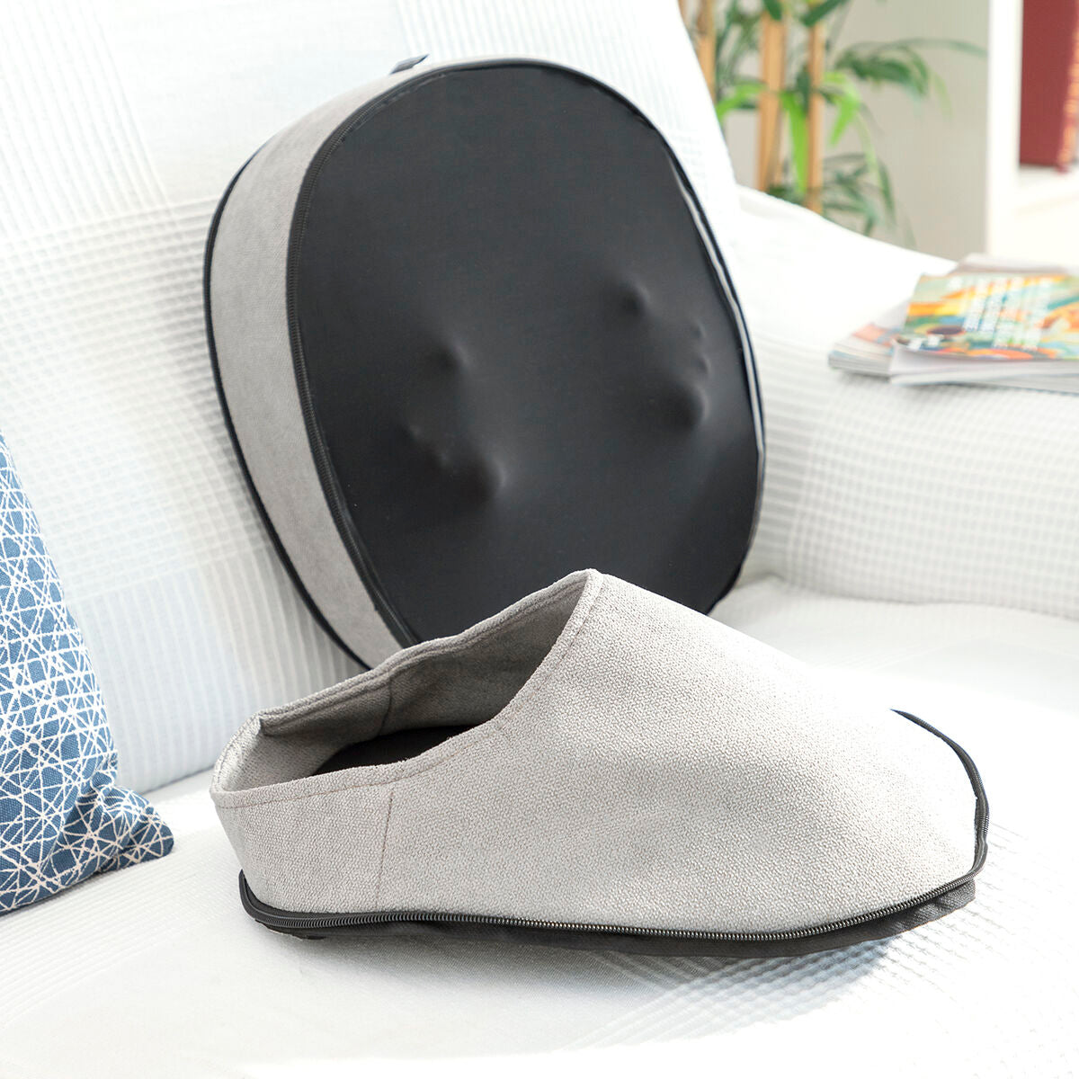 InnovaGoods 2-in-1 Shiatsu Heat Massagegerät Futsa – Produktansicht 2