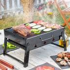 Klappbar Tragbar Barbecue für use mit Charcoal BearBQ InnovaGoods – Ansicht 1