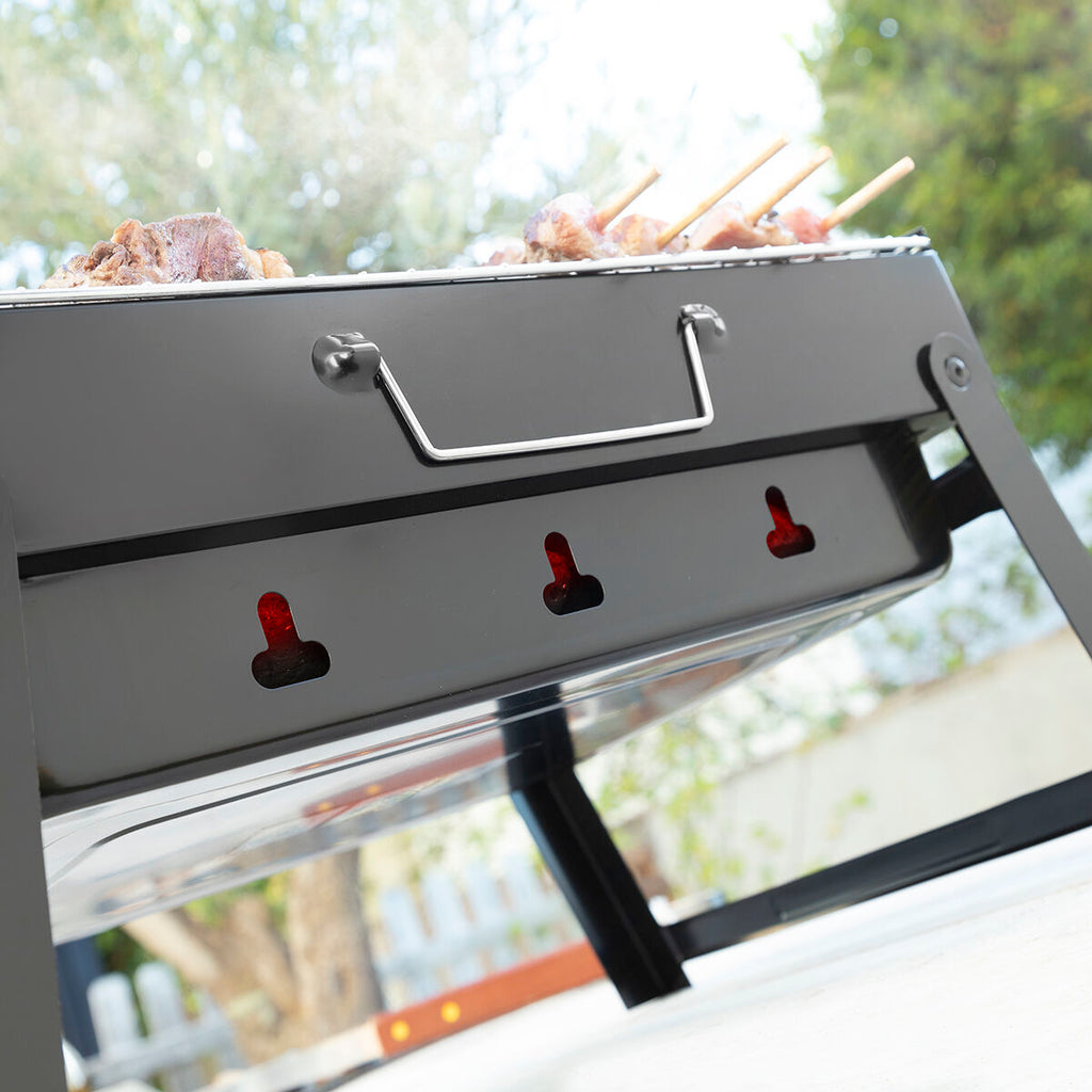 Klappbar Tragbar Barbecue für use mit Charcoal BearBQ InnovaGoods – Produktansicht 3