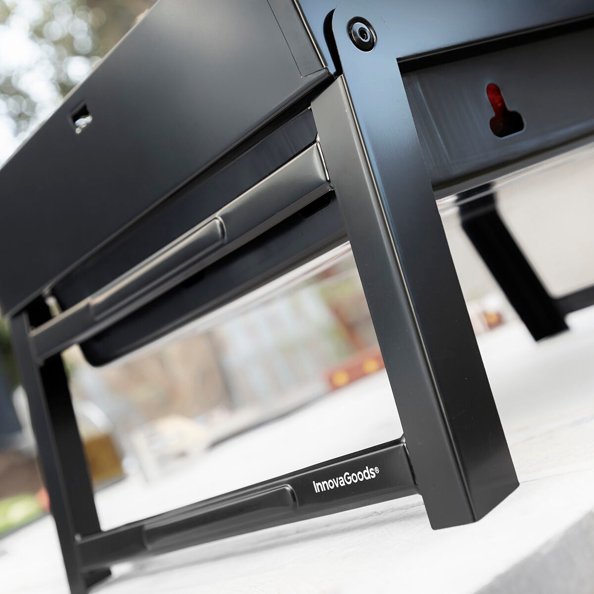 Klappbar Tragbar Barbecue für use mit Charcoal BearBQ InnovaGoods – Ansicht 5