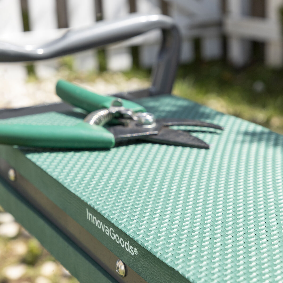 3-in-1 Klappbar Garten Seat mit Tasche für Tools Situl InnovaGoods – Ansicht 7