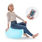 Aufblasbar Seat mit Mehrfarbig LED & Fern Steuerung Pulight InnovaGoods – Produktansicht 10