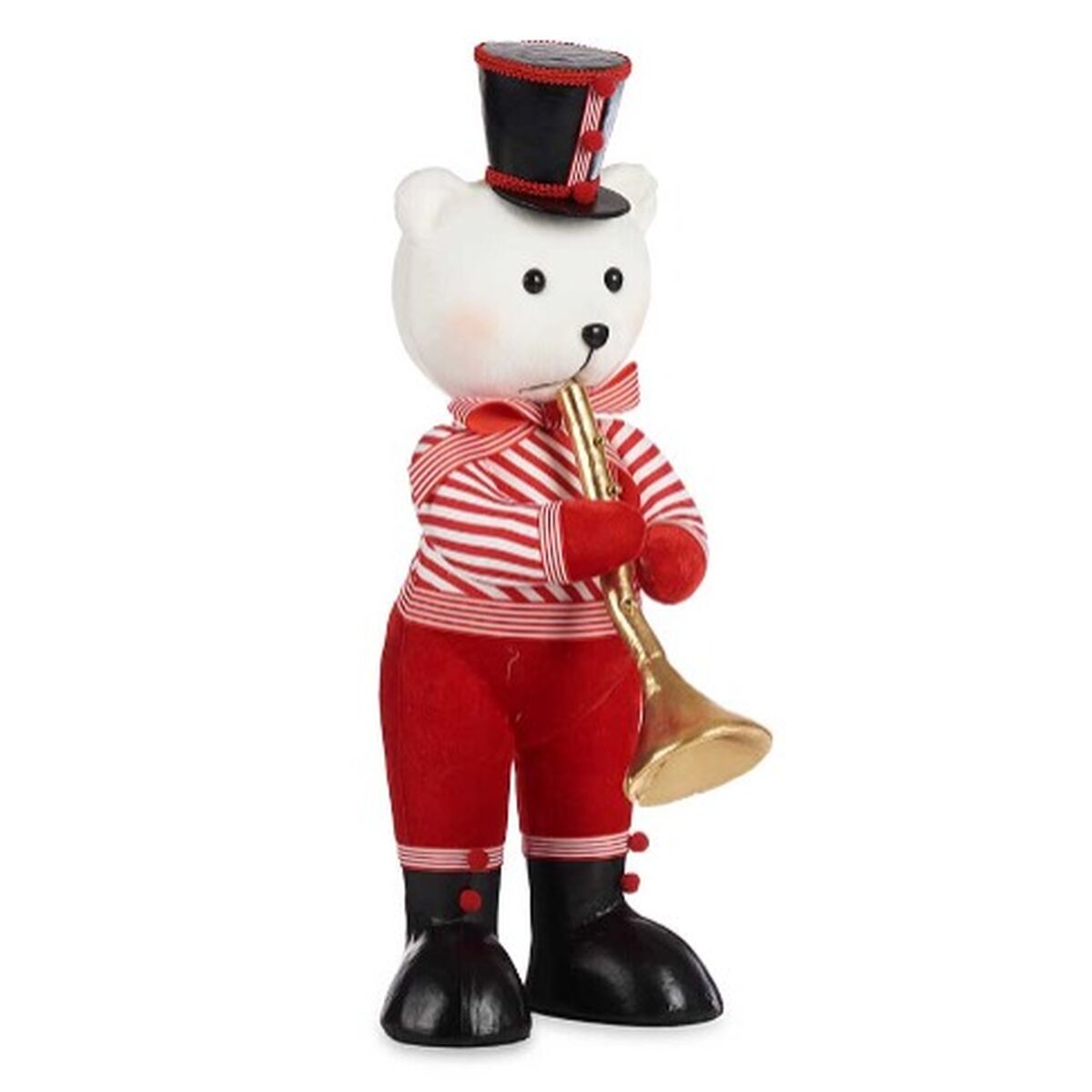 Krist+ Dekofigur Bear Trumpet – Rot – Produktansicht 1