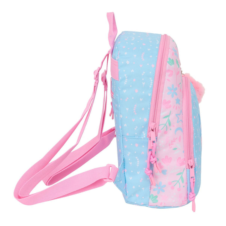 BlackFit8 Rucksack Smile Rosa Hellblau Mini – Produktbild 2