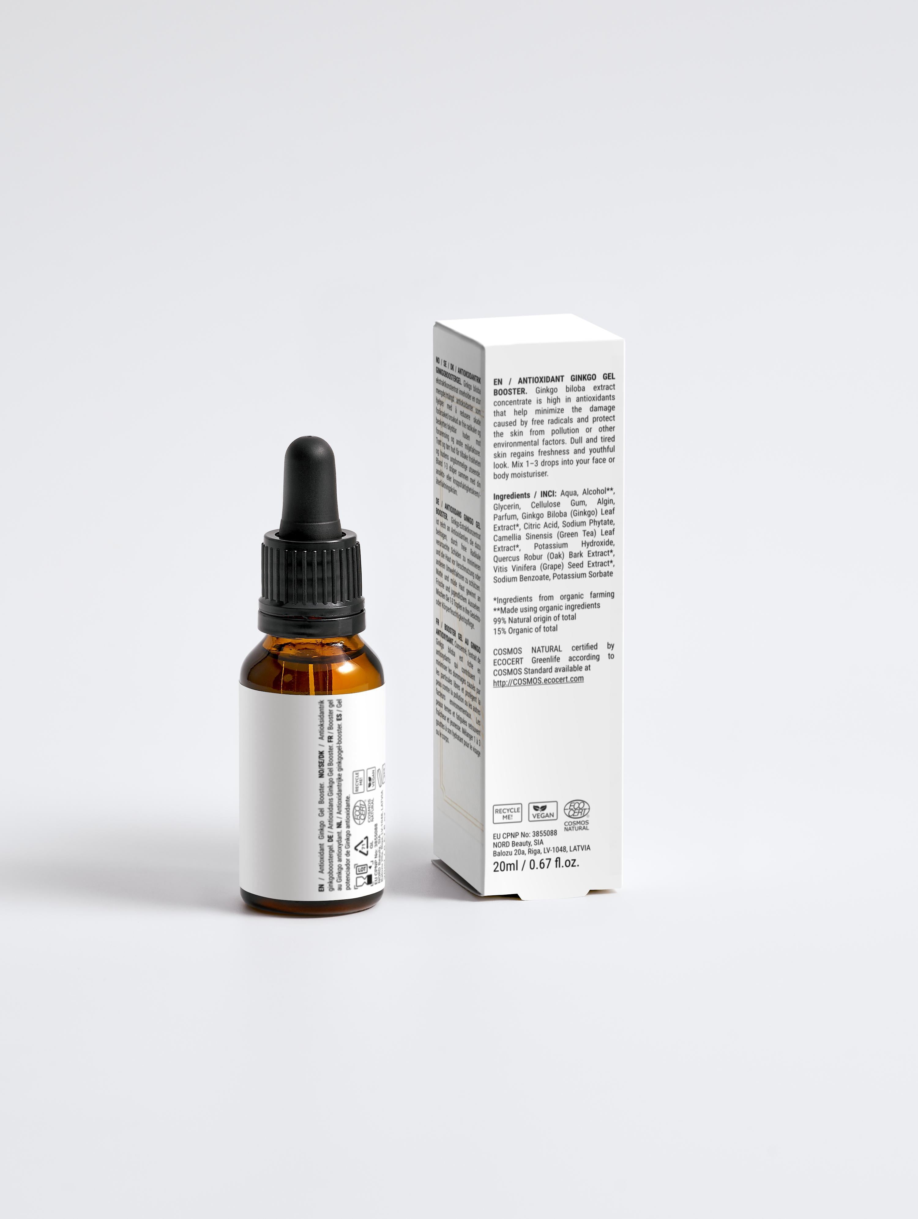 BYAG. Antioxidativer Ginkgo Gel-Booster – Produktansicht 2