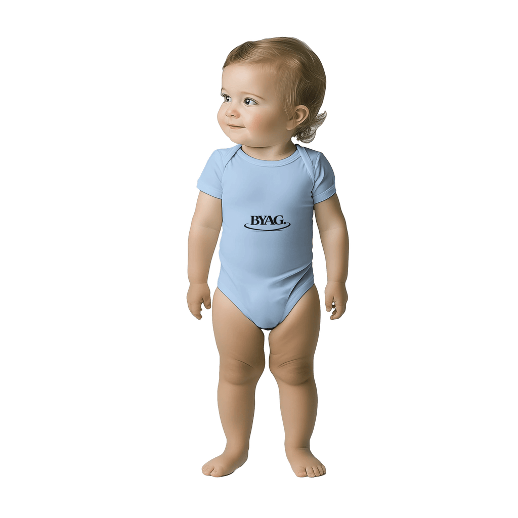 BYAG. Baby Short Sleeve Bodysuit – Blue - BYAG.DEPrint MaterialBYAG.DEBYAG.DE#original_value#12M
