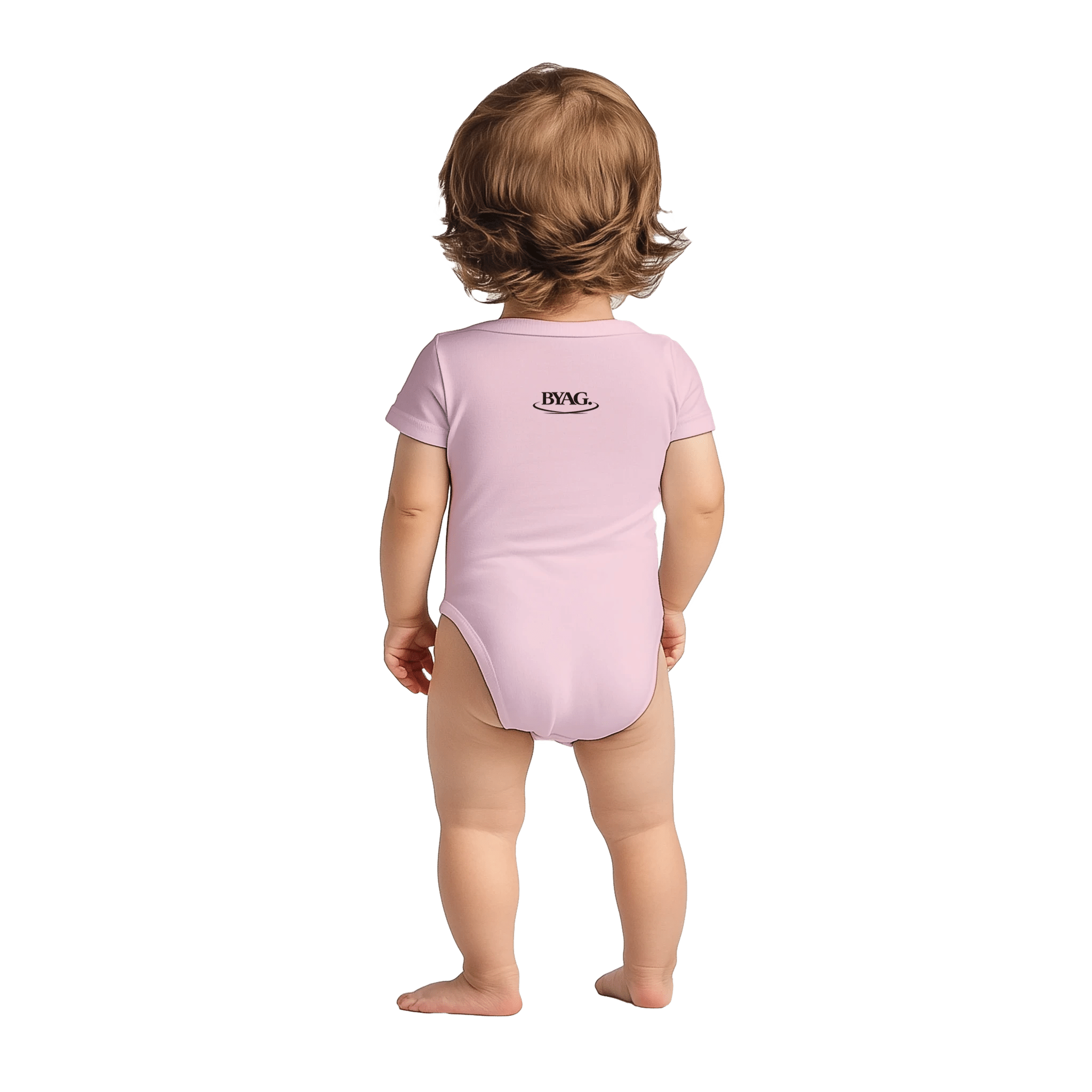 BYAG. Baby Short Sleeve Bodysuit – Pink - BYAG.DEPrint MaterialBYAG.DEBYAG.DE#original_value#12M